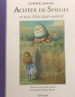Omslag van Achter de spiegel en wat Alice daar aantrof
