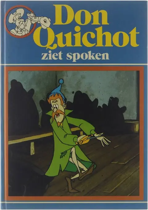 Omslag van Don Quichot ziet spoken