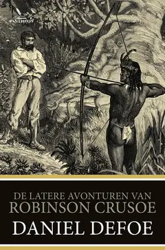 Omslag van De latere avonturen van Robinson Crusoë