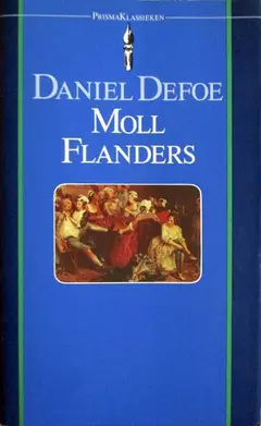 Omslag van De voor- en tegenspoeden van de befaamde Moll Flanders