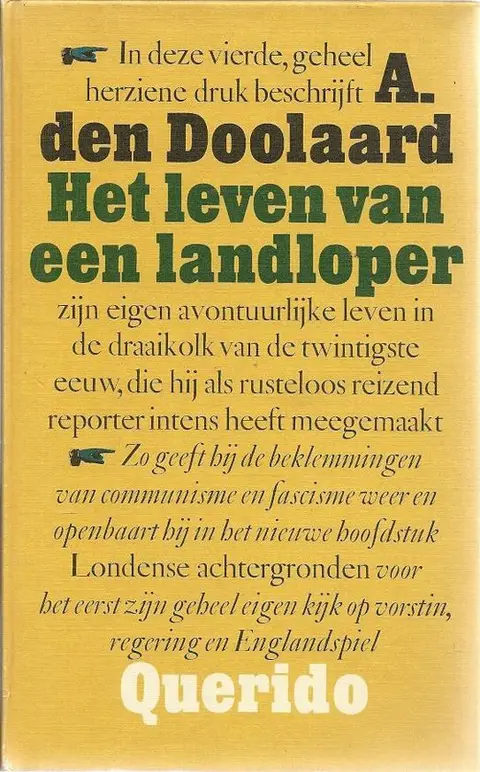Omslag van Het leven van een landloper