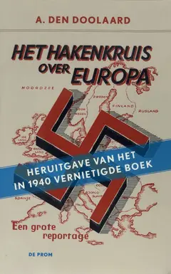 Omslag van Het hakenkruis over Europa