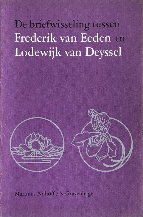 Omslag van De briefwisseling tussen Frederik van Eeden en Lodewijk van Deyssel