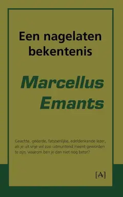 Omslag van Een nagelaten bekentenis