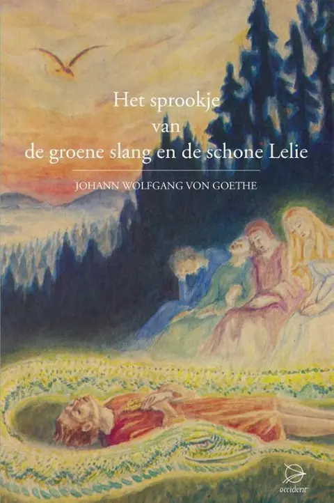Omslag van Het sprookje van de groene slang en de schone Lelie