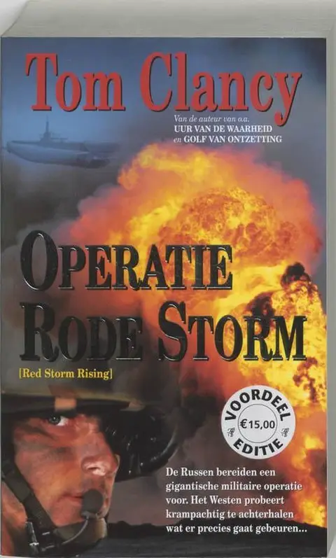Omslag van Operatie Rode Storm