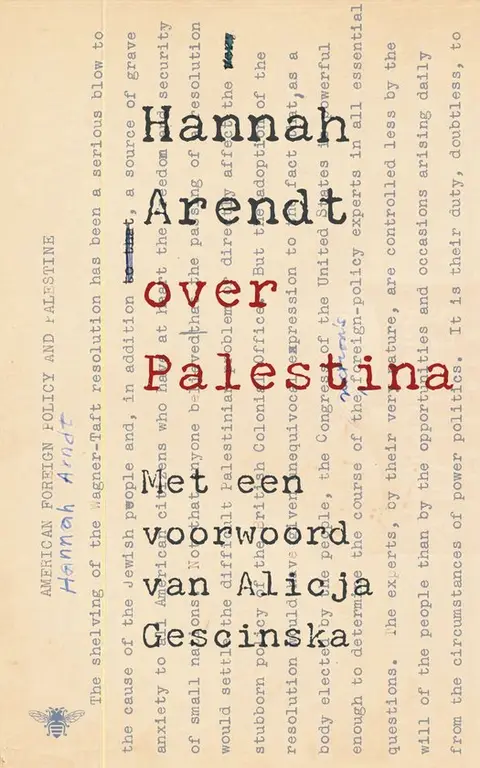 Omslag van Over Palestina