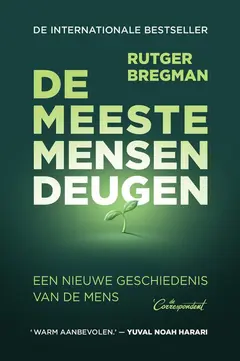 Omslag van De meeste mensen deugen