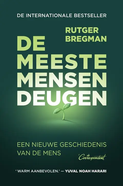 Omslag van De meeste mensen deugen