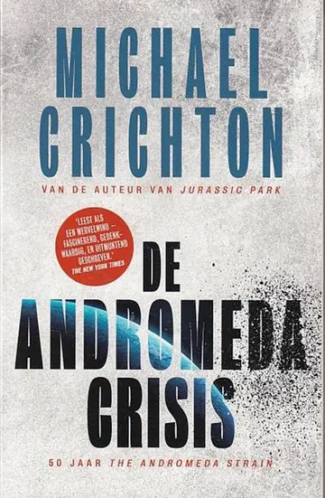 Omslag van De Andromeda crisis