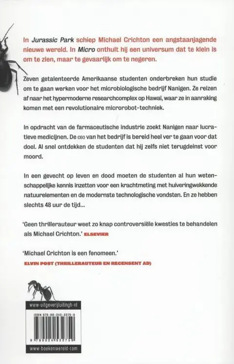Omslag van Micro