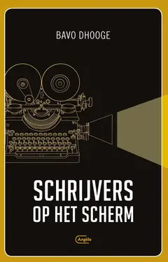 Omslag van Schrijvers op het scherm