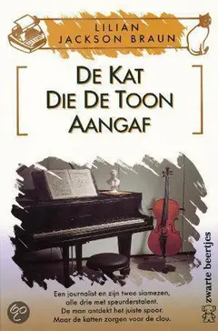 Omslag van De kat die de toon aangaf