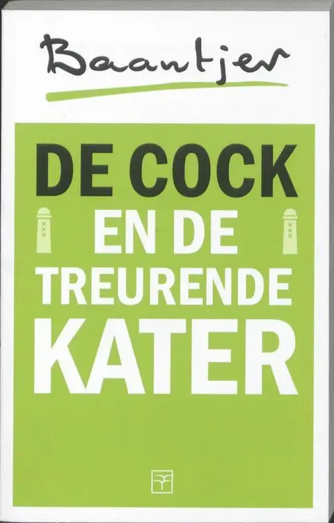 Omslag van De Cock en de treurende kater