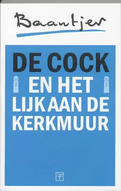 Omslag van De Cock en het lijk aan de kerkmuur