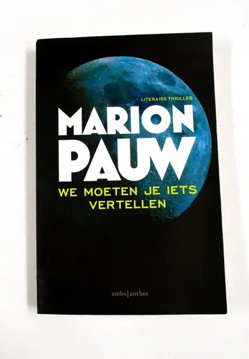Omslag van We moeten je iets vertellen