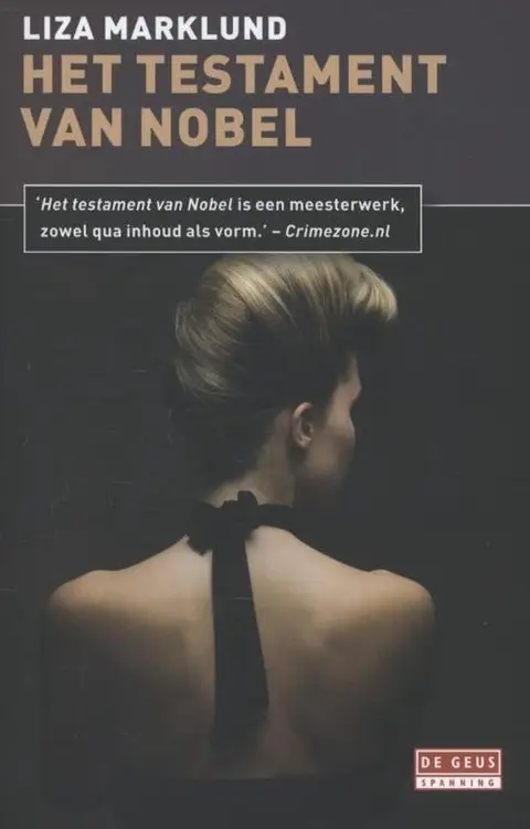 Omslag van Het testament van Nobel