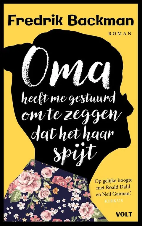 Omslag van Oma heeft me gestuurd om te zeggen dat het haar spijt