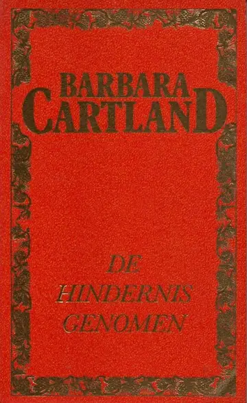 Omslag van De hindernis genomen