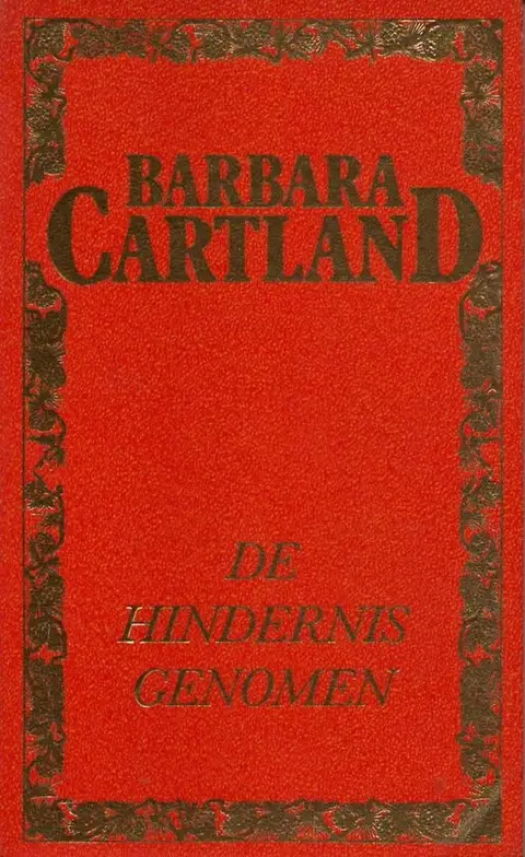 Omslag van De hindernis genomen
