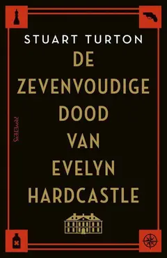 Omslag van De zevenvoudige dood van Evelyn Hardcastle