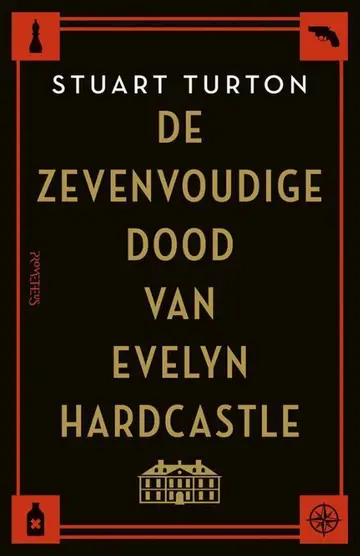 Omslag van De zevenvoudige dood van Evelyn Hardcastle