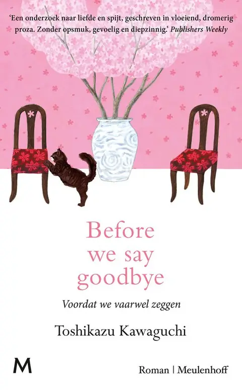 Omslag van Before we say goodbye = Voordat we vaarwel zeggen