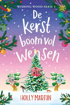 Omslag van De kerstboom vol wensen