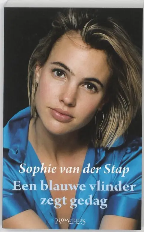 Omslag van Een blauwe vlinder zegt gedag