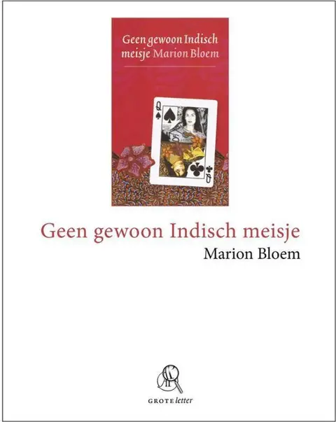 Omslag van Geen gewoon Indisch meisje : roman