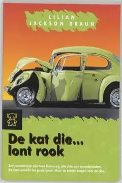 Omslag van De kat die lont rook