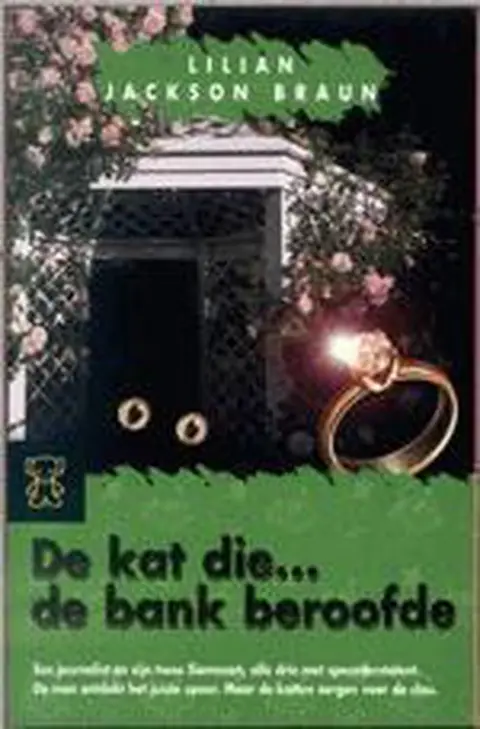 Omslag van De kat die de bank beroofde