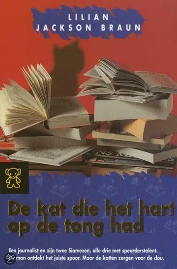Omslag van De kat die het hart op de tong had