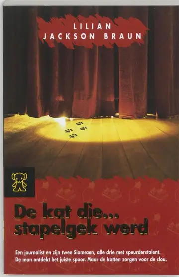 Omslag van De kat die stapelgek werd