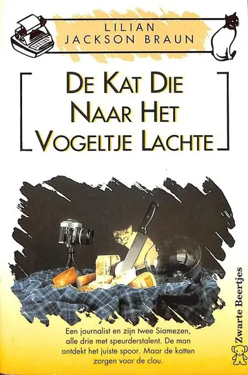 Omslag van De kat die naar het vogeltje lachte