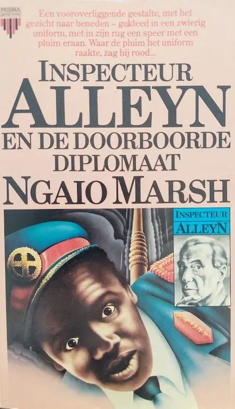Omslag van Inspecteur Alleyn en de doorboorde diplomaat