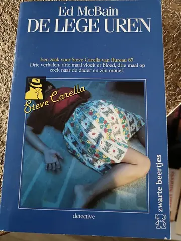 Omslag van De lege uren