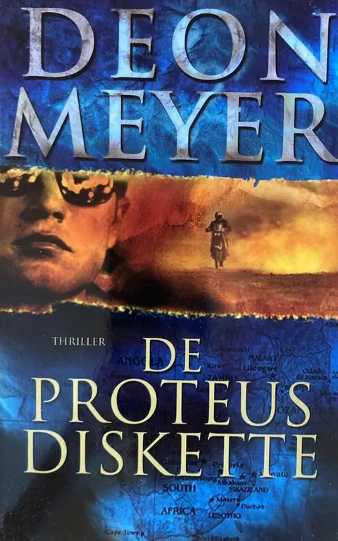 Omslag van De Proteus diskette