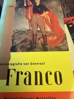 Omslag van Autobiografie van generaal Franco