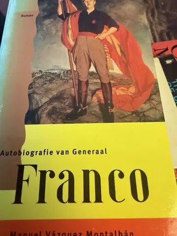 Omslag van Autobiografie van generaal Franco