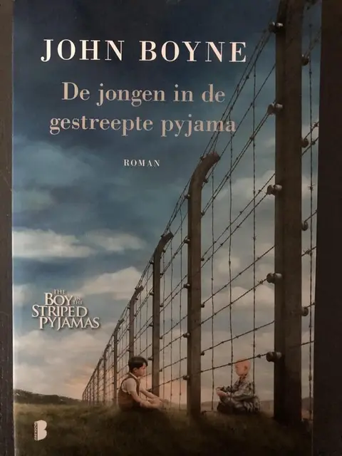 Omslag van De jongen in de gestreepte pyjama