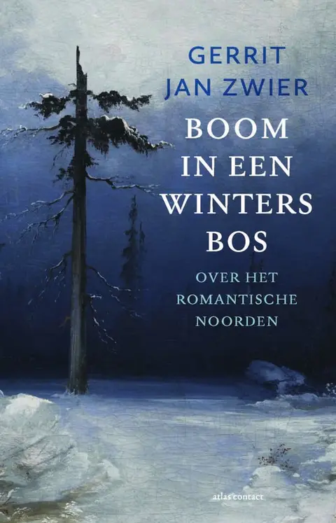 Omslag van Boom in een winters bos