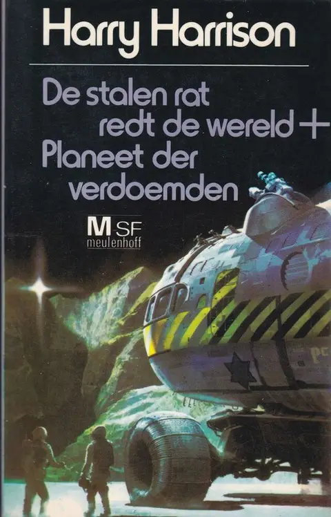 Omslag van De stalen rat redt de wereld