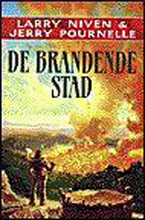 Omslag van De brandende stad