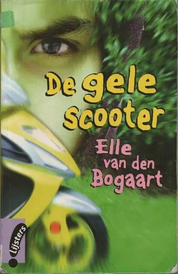 Omslag van De gele scooter